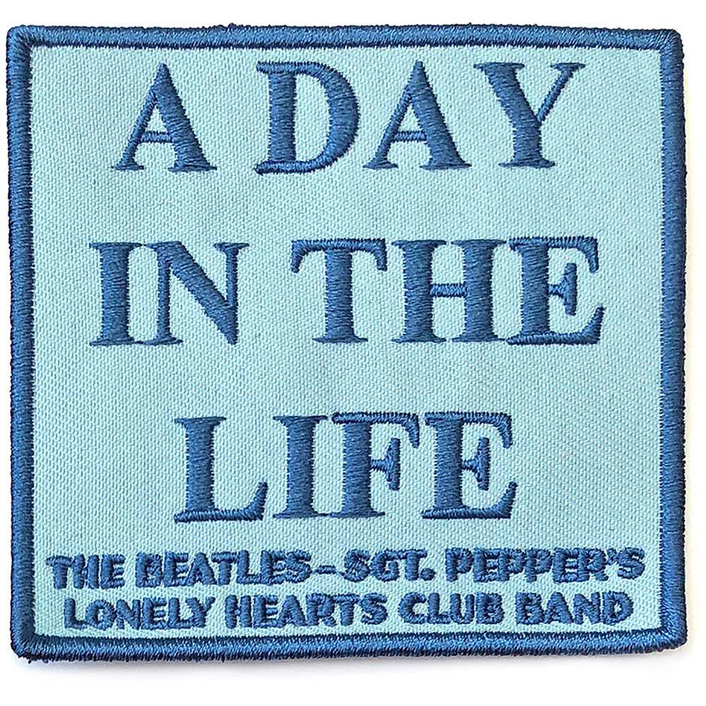 THE BEATLES ビートルズ (結成 65周年 ) - A Day In The Life / SONG TITLES / ワッペン - PGS